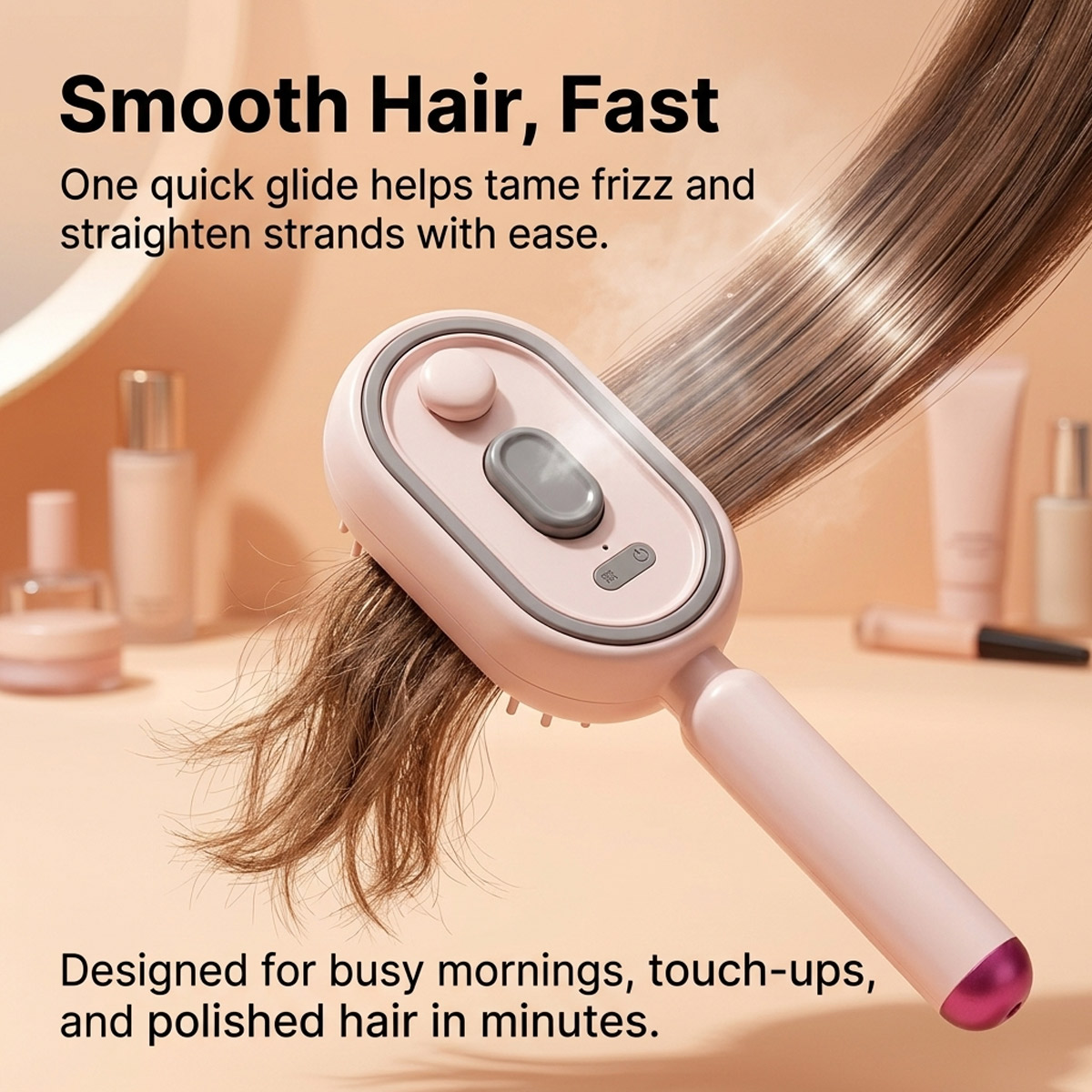 Hair Care Is Self Care - 전기 자가 세척 헤어 빗, 에어
