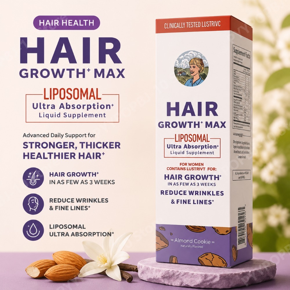 Hair Growth Serum Oil - 리포좀 헤어 성장액, 쏘 팔메토 &