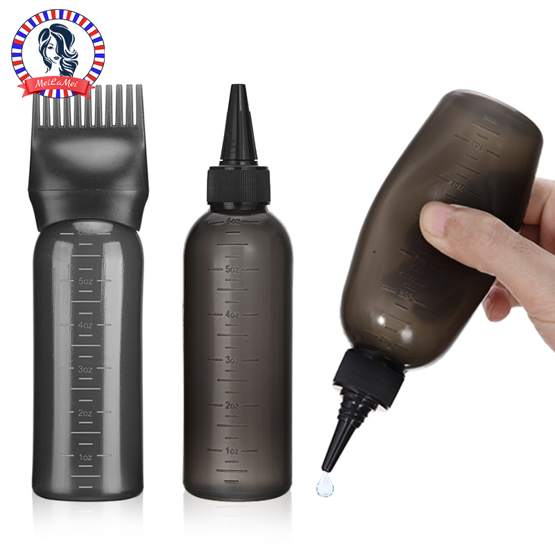 2피스 플라스틱 리필용 스퀴즈 병 및 루트 빗 애플리케 - Hair Care Products 리뷰 및 가격