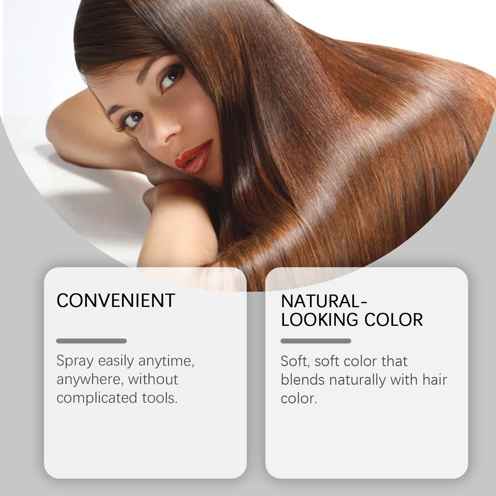헤어 컬러 스프레이 임시 즉시 헤어 살롱 딥 하이드레이 - Hair Care Herbal Products 리뷰 및 가격