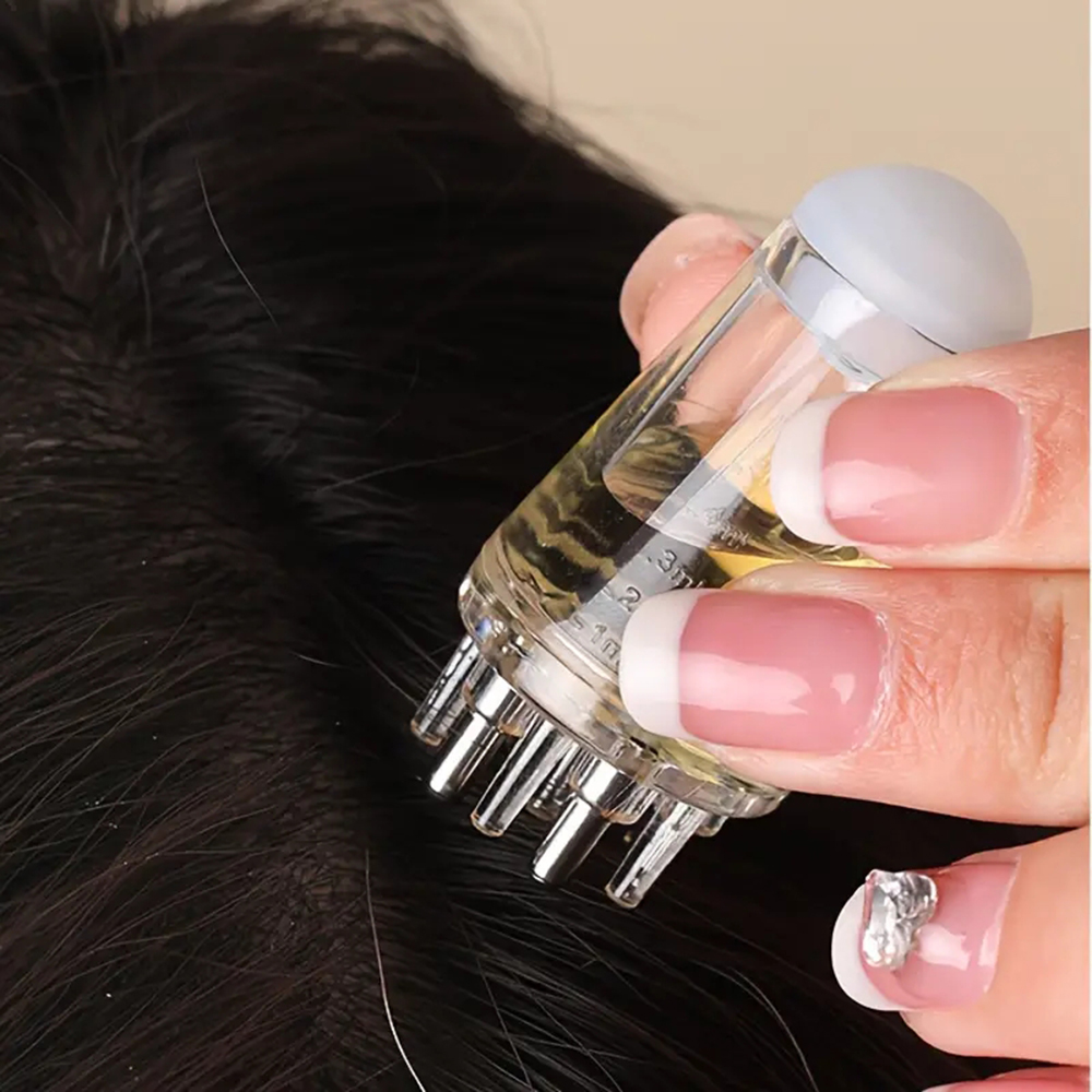 두피 어플리케이터 디스펜싱 병, 볼 마사지 빗, 헤어  - Hair Care Clinic 리뷰 및 가격