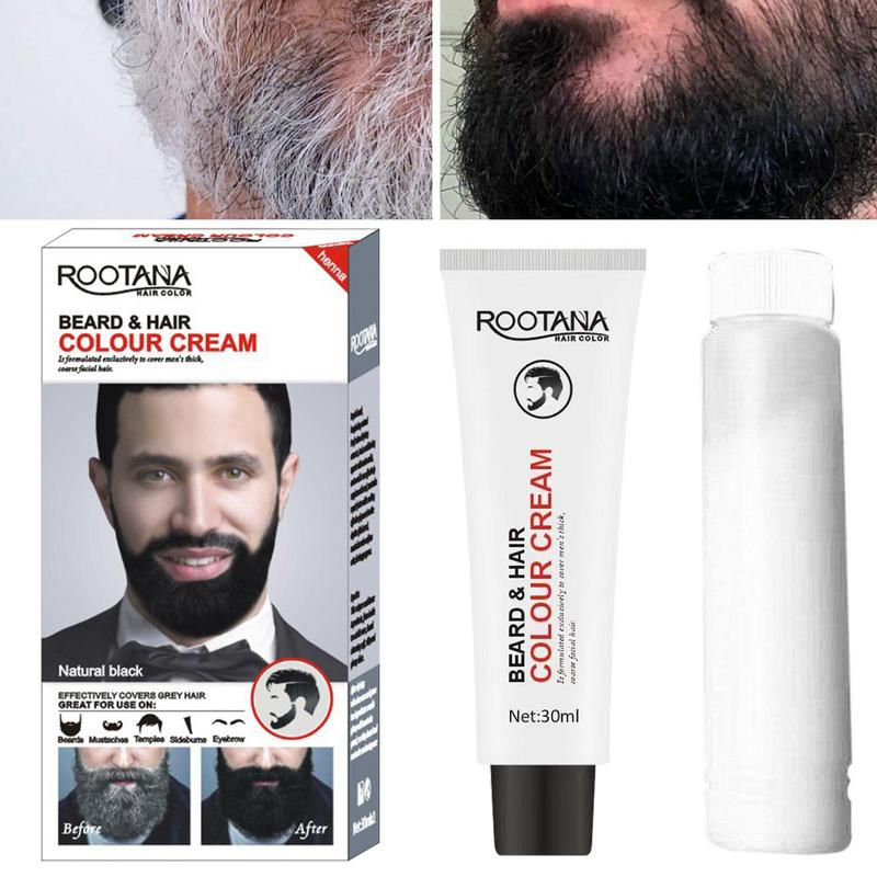 2 개/대 남자 효율적인 수염 검은 염료 색조 크림 콧 - Hair Care For Men 리뷰 및 가격