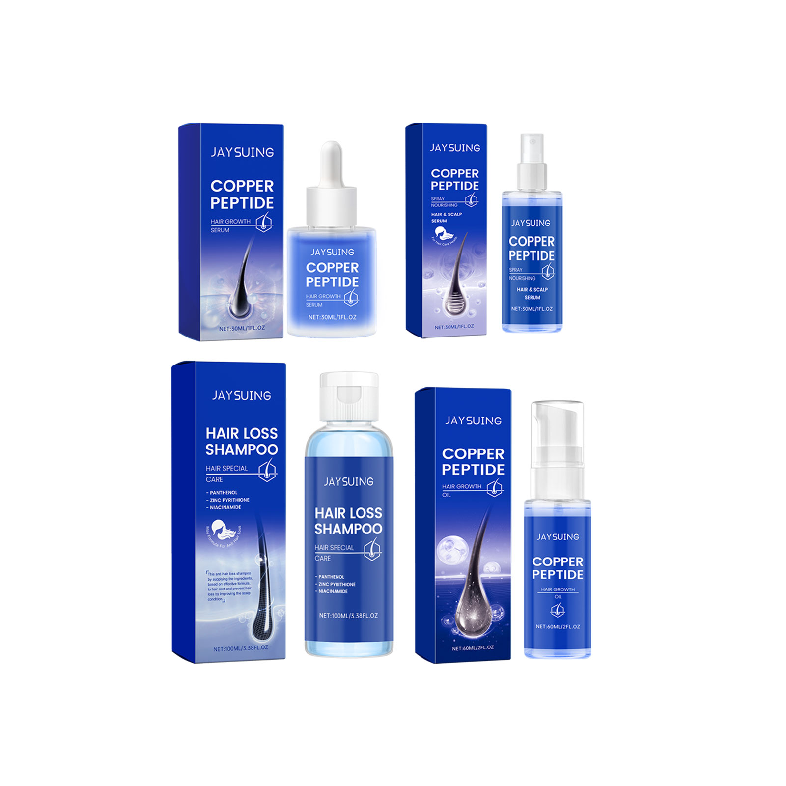 구리 펩타이드 샴푸, 모발 성장 세럼, 두피 영양 스프 - Hair Growth Serum Oil 리뷰 및 가격