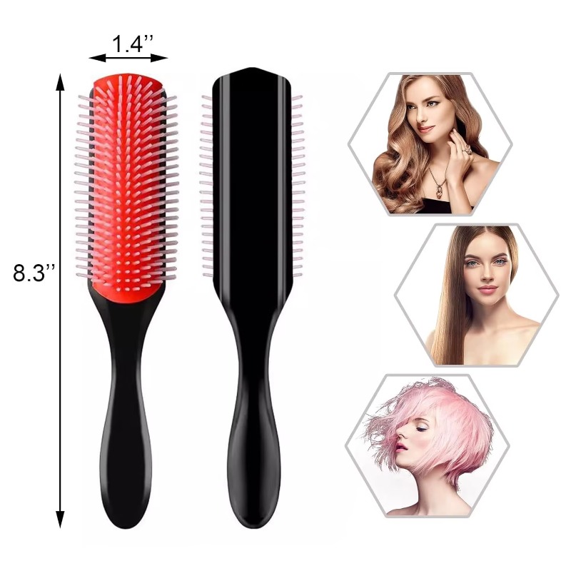 완메이 스타일링 곱슬머리 브러쉬, 자연스럽고 두꺼운 곱 - Hair Care For Men 리뷰 및 가격