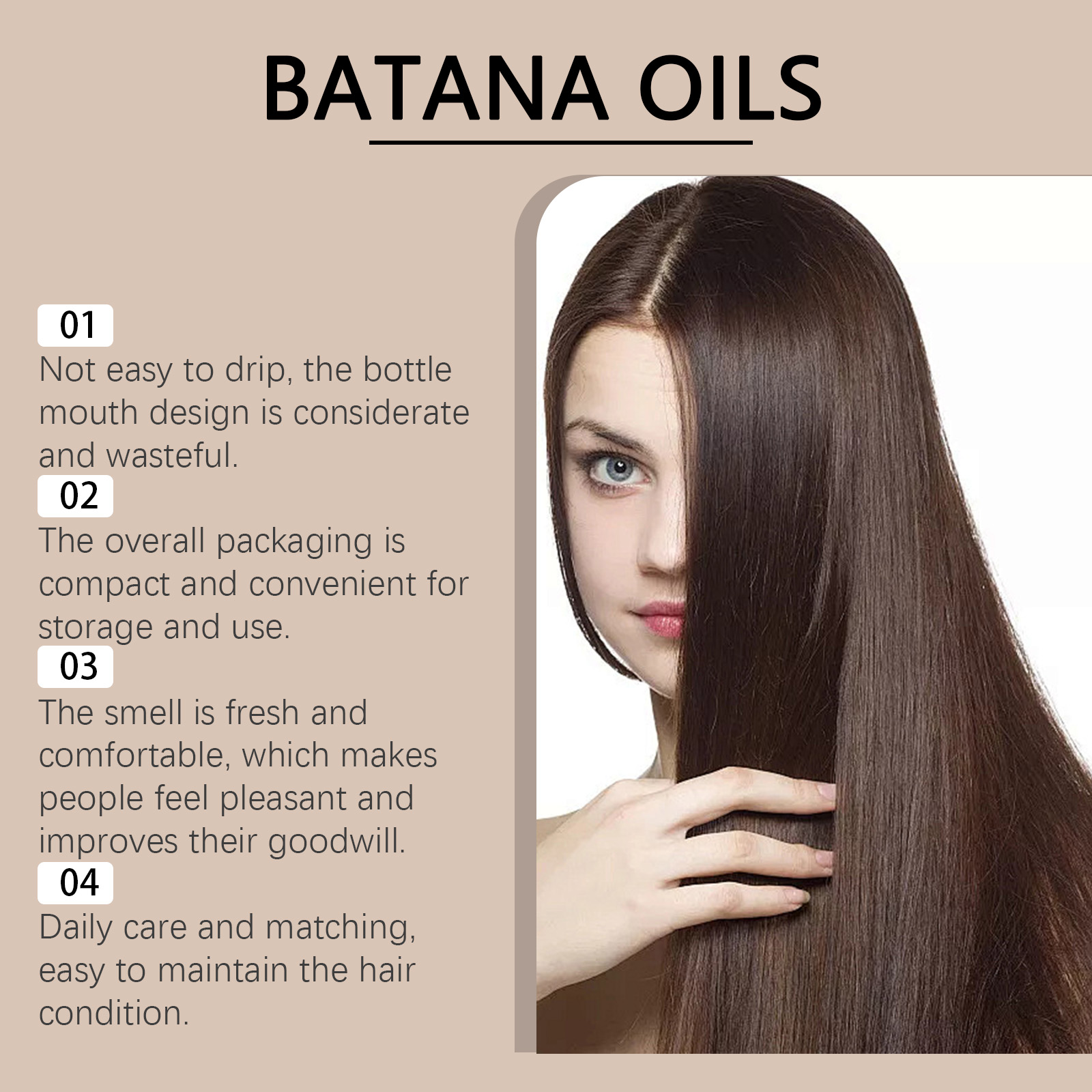 호에고아 바타나 라이트웨이트 헤어 오일 영양 공급, 윤 - Hair Care Oil 리뷰 및 가격