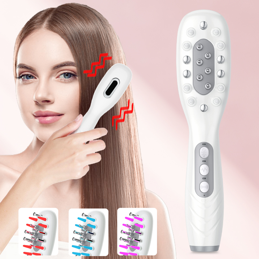 전기 헤어 성장 빗 오일 어플리케이터 레드 블루 LED - Hair Care Oil 리뷰 및 가격