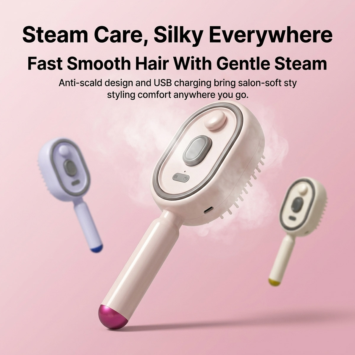 전기 자가 세척 헤어 빗, 에어 쿠션 스프레이 에센셜  - Hair Care Is Self Care 리뷰 및 가격