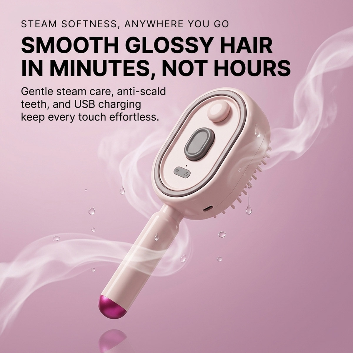전기 자가 세척 헤어 빗, 에어 쿠션 스프레이 에센셜  - Hair Care Is Self Care 리뷰 및 가격