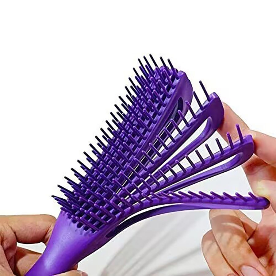 8개의 속이 빈 문지름살이 있는 문어 모양 두피 마사지 - Hair Care Clinic 리뷰 및 가격
