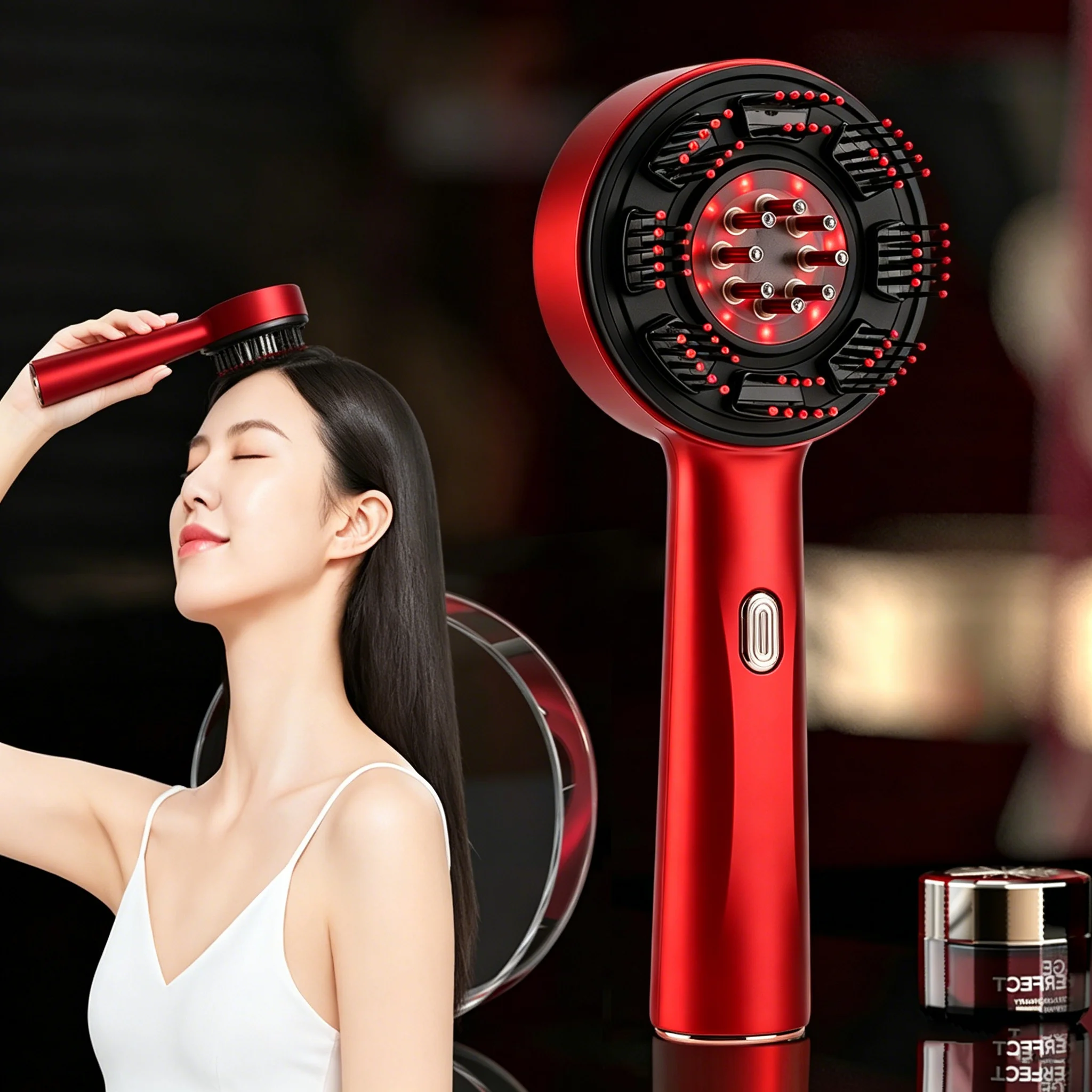 전기 마사지 빗 휴대용 모낭 빗 두피 오일 액체 도포기 - Hair Care Oil 리뷰 및 가격