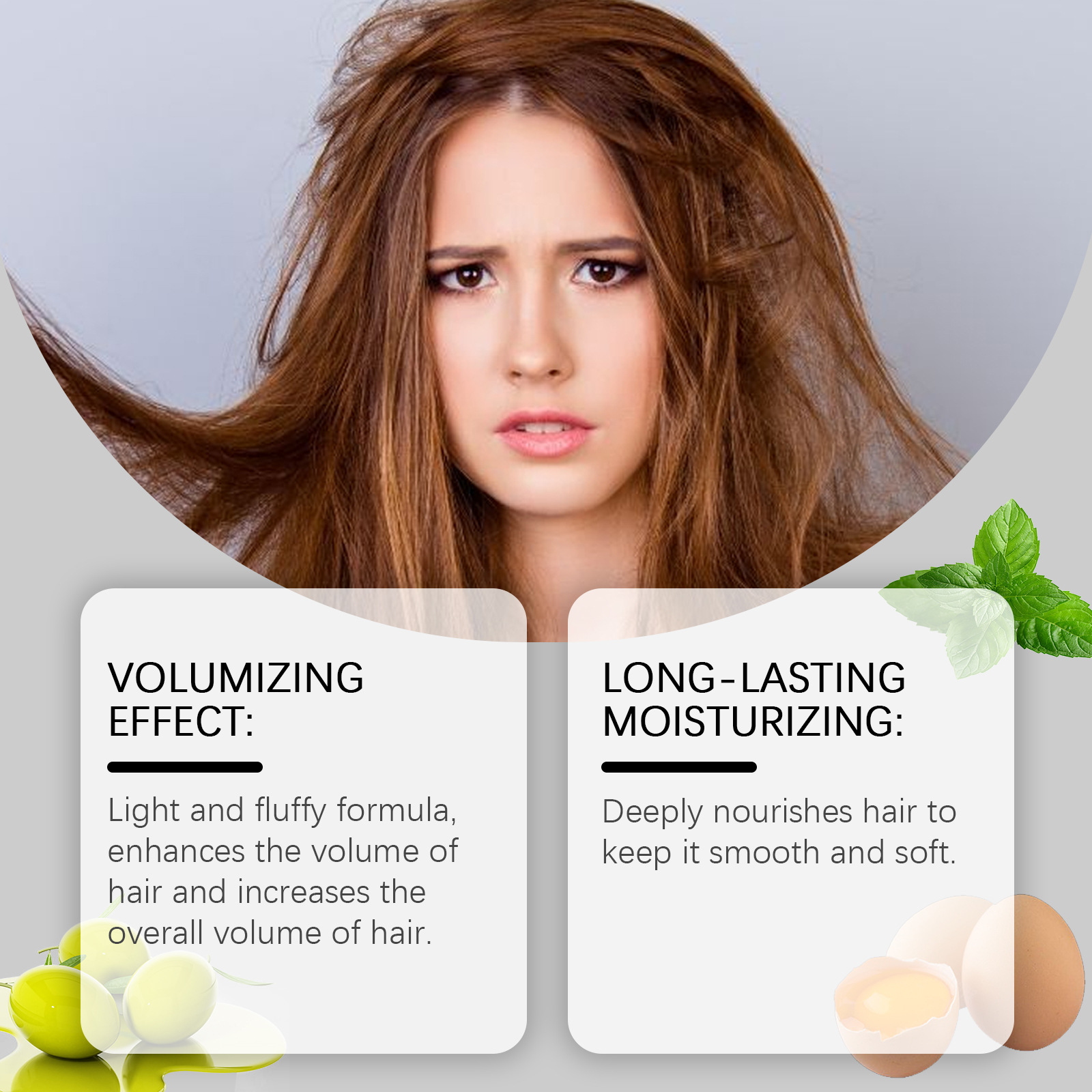 계란 성분 헤어 오일 부드럽고 매끄러운 모발 복원 광택 - Hair Care Products 리뷰 및 가격