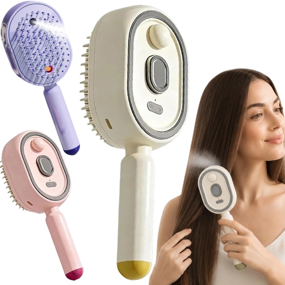 다기능 마사지 빗, 전기 스프레이 에어 쿠션 두피 마사 - Hair Care Is Self Care 리뷰 및 가격