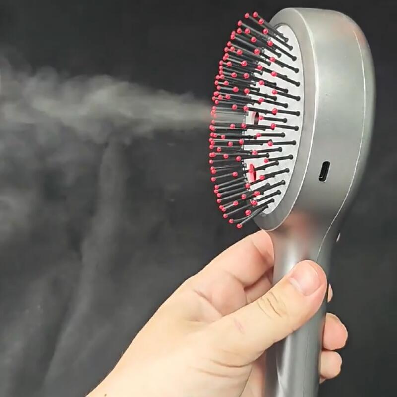 디지털 전기 진동 적색광 마사지 빗 헤어 케어 스프레이 - Hair Care Oil 리뷰 및 가격