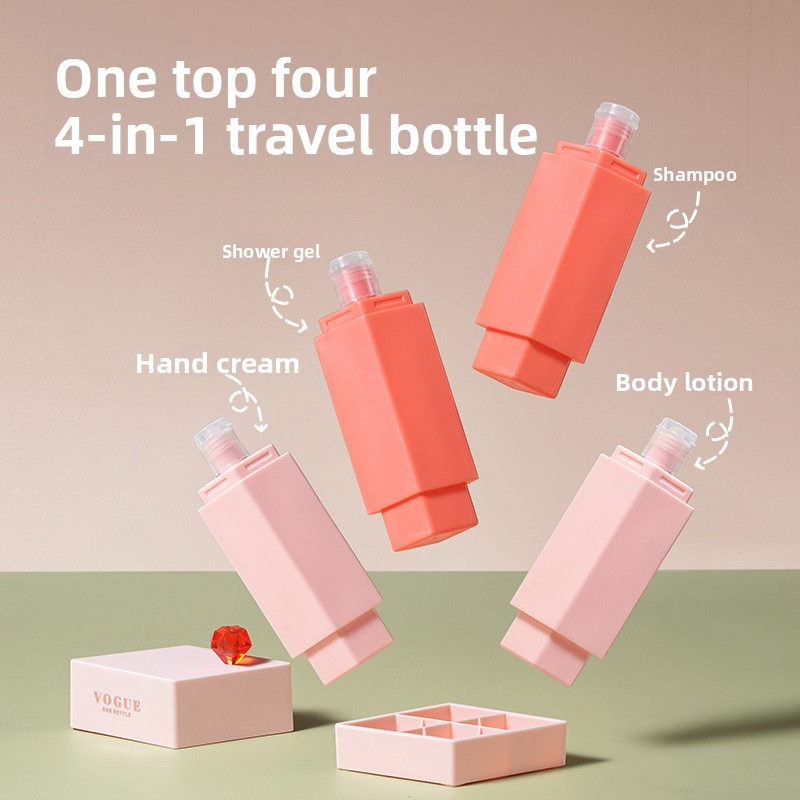 4-in-1 여행용 샘플 용기: 헤어 및 바디 케어용  - Hair Care Clinic 리뷰 및 가격