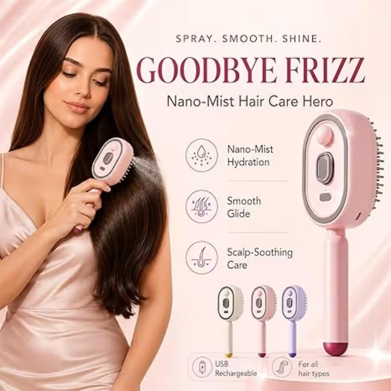 전기 에어백 마사지 빗 (에센셜 오일 미스트 헤어 케어 - Hair Care Oil 리뷰 및 가격