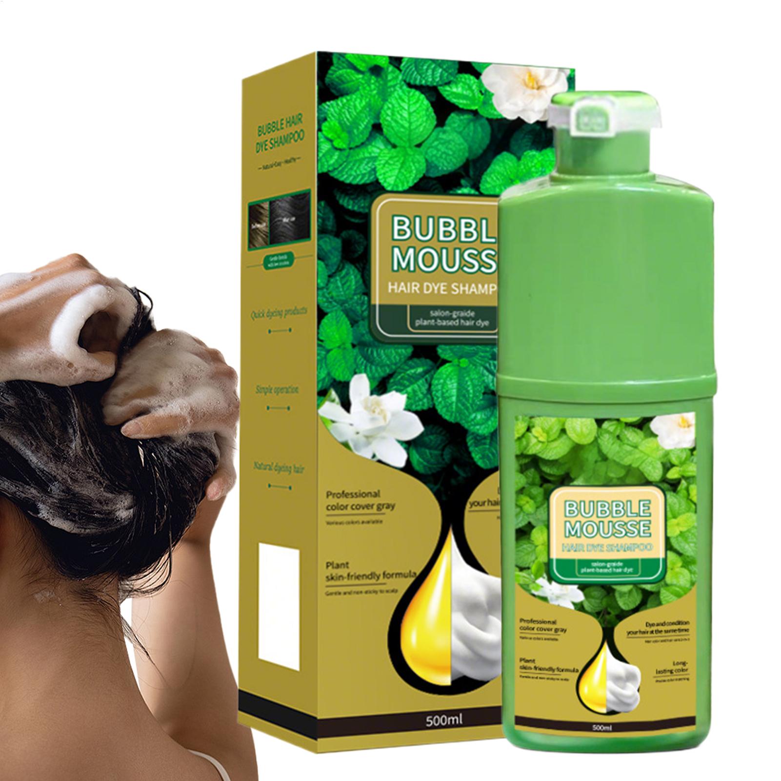 천연 식물 허브 머리 염색 샴푸 5 분 머리 색깔 변경 - Hair Care Herbal Products 리뷰 및 가격