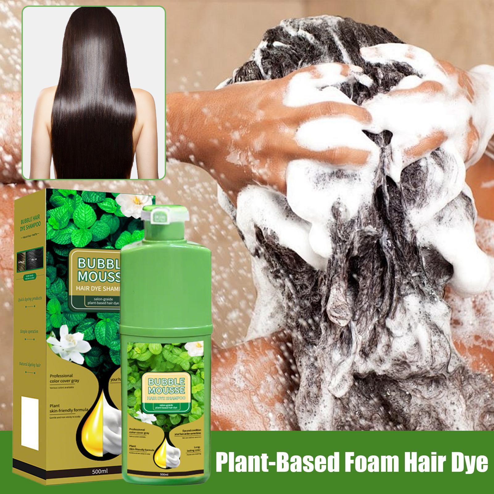 천연 식물 허브 머리 염색 샴푸 5 분 머리 색깔 변경 - Hair Care Herbal Products 리뷰 및 가격