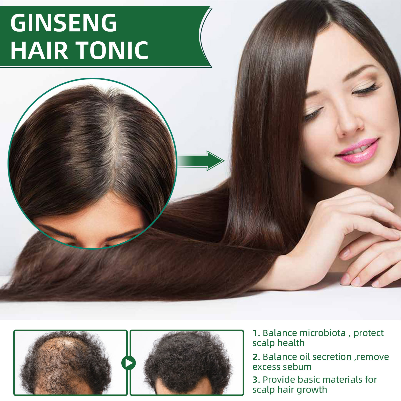 천연 허브 인삼 헤어 케어 스프레이 모발에 수분을 공급 - Hair Care Herbal Products 리뷰 및 가격
