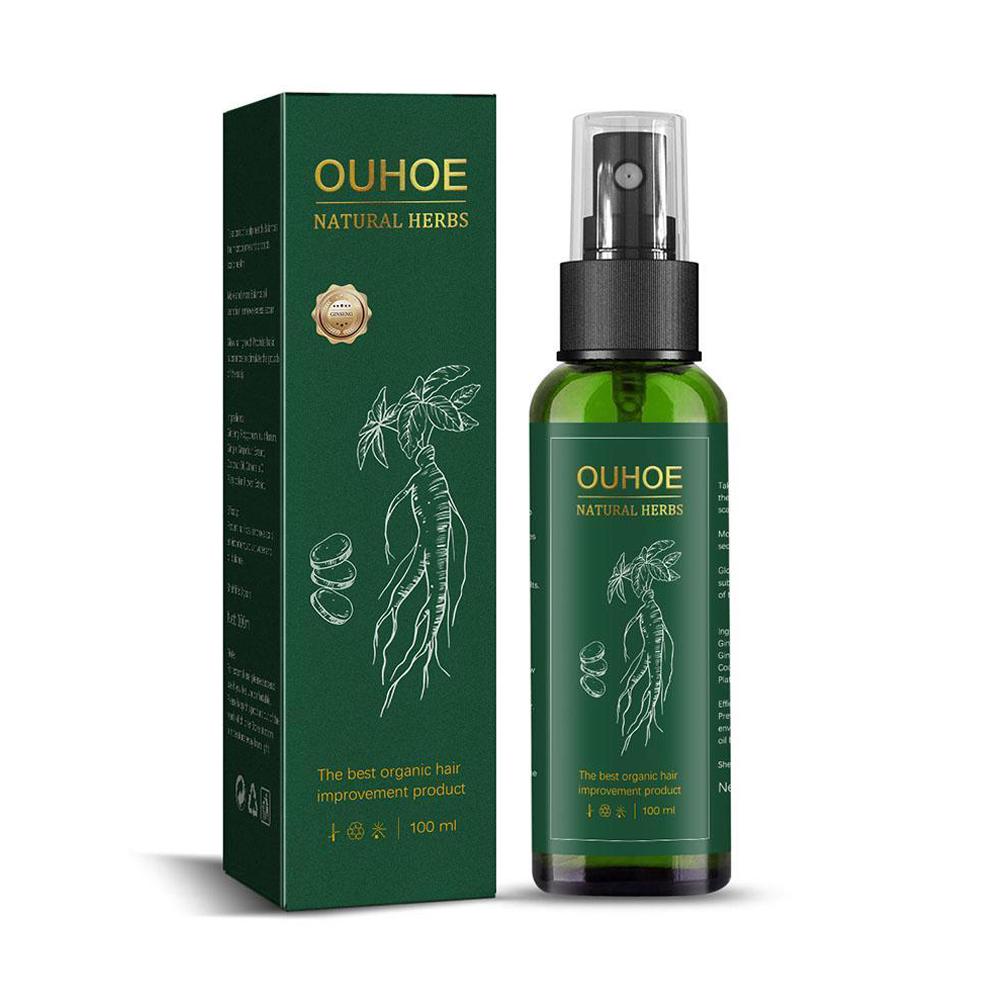 남녀공용 100ml 인삼 헤어 세럼, 두피 영양 공급, - Hair Growth Serum Oil 리뷰 및 가격