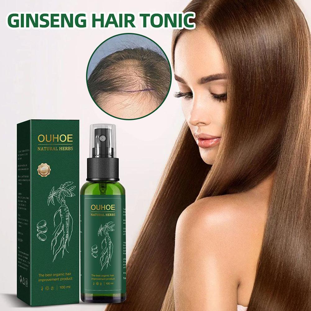 남녀공용 100ml 인삼 헤어 세럼, 두피 영양 공급, - Hair Growth Serum Oil 리뷰 및 가격