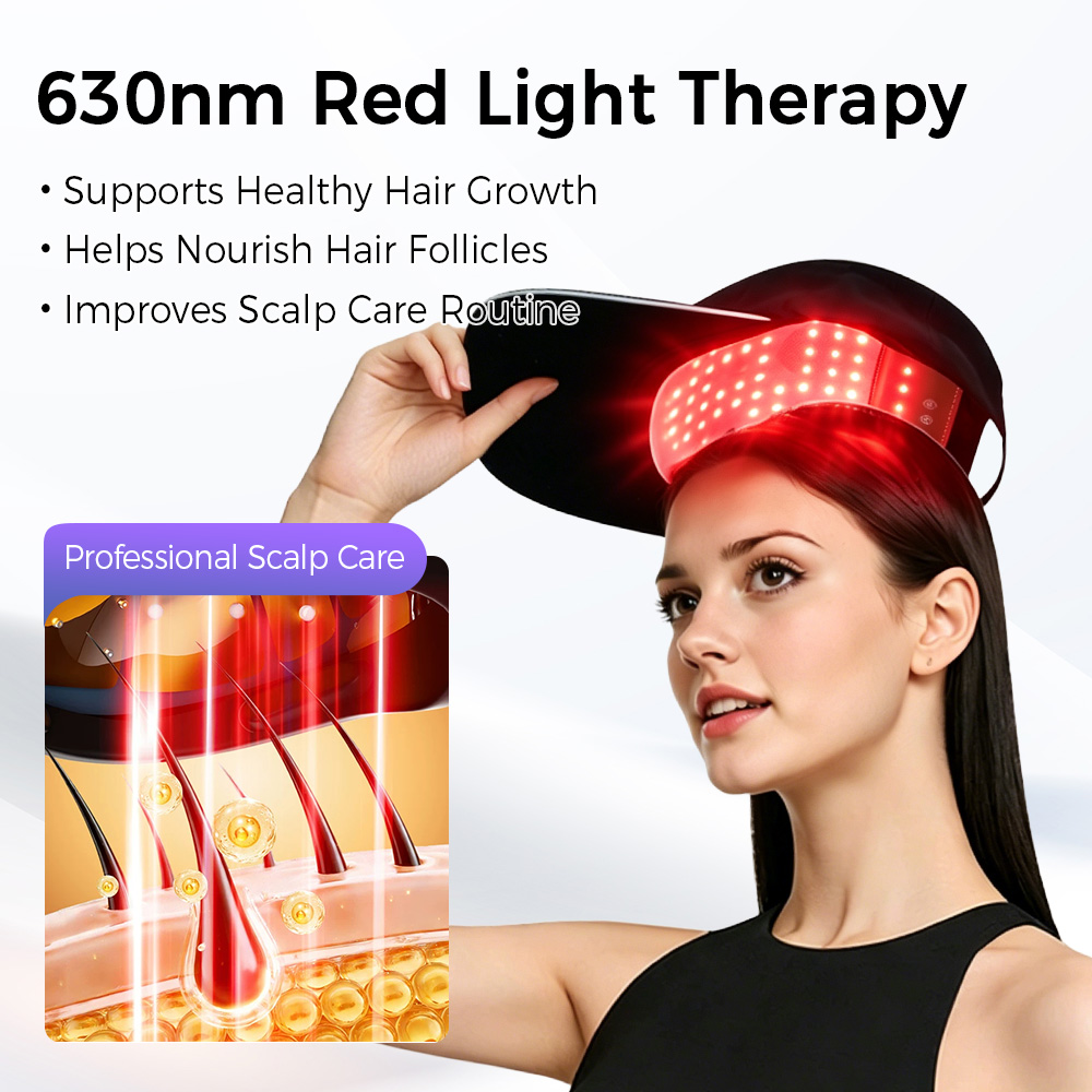 LED 헤어 성장 캡 레드 블루 라이트 테라피 모자 6 - Hair Care Products 리뷰 및 가격